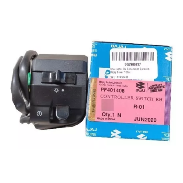 Control Switch Right Hand For Bajaj Discover 110 | 125UG | Boxer 150BM|CT110 | CT 125X