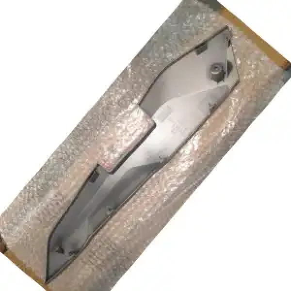 Cover Right Floor Side Matt Ray Silver For Xoom 110 BS6 | Hero