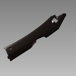 Cover RIGHT Floor Side (PBM NH-B08M) black | Meastro | Hero