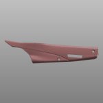 Cover Right Floor Side Sub Assy Matt Mapple Brown For Maestro EDGE 125 BSVI | Hero
