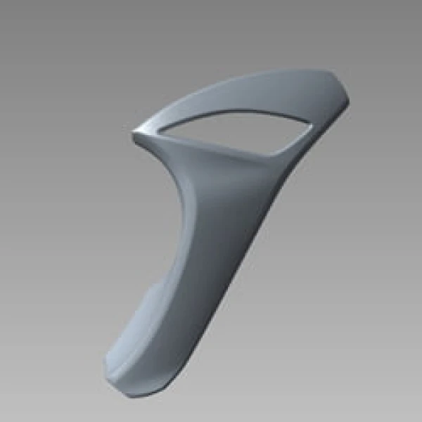 COVER, RIGHT HAND FRONT (FORCE SILVER MEALIC)