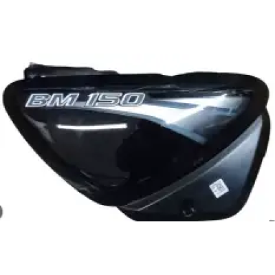Cover Right Side Ebony Black For Boxer150 | Bajaj