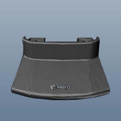 Cowl Center Rear Black For Xtreme 125 | Hero