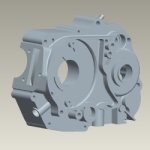 Crank Case Comp Left Side For HF Dawn | HF Deluxe |HF Dawn FE | HF Deluxe iBS |HF Deluxe FE | Hero