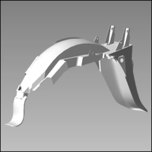 Fender Comp Rear For Hero Splendor iSmart / Splendor NXG