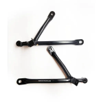 FOOTREST V BRACKET FOR CT100 - D04881 - Doshi Auto Parts