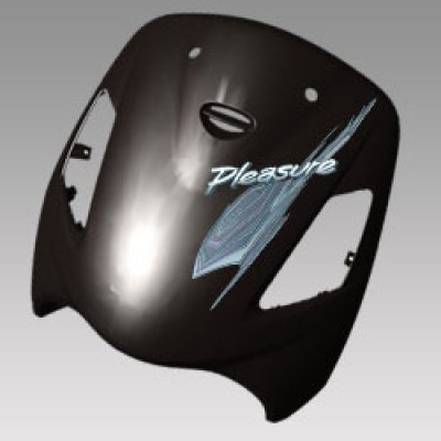 Front Cover Upper Ebony Grey Me For Pleasure | Hero