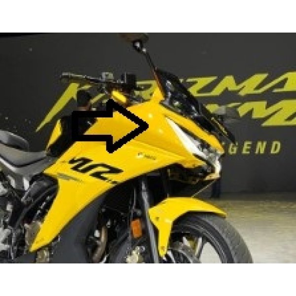 Front Fairing Right Side Moon Yellow for Karizma XMR | Hero