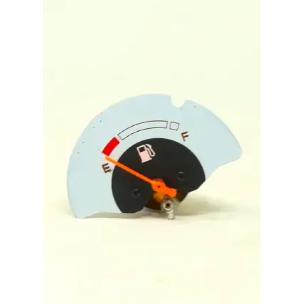 Fuel Gauge with White Dial For Hero Splendor Plus | Spark Minda