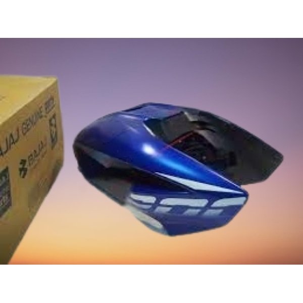 Fuel Tank Cover Top Plasma Blue Satin Black For Bajaj Pulsar NS200 BS-VI