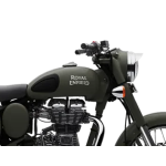 GENUINE ROYAL ENFIELD NEW LOGO TANK STICKER FOR ROYAL ENFIELD CLASSIC (WHITE)