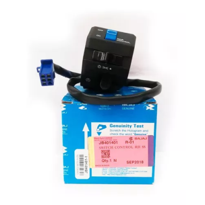 Handle Bar Switch Control Right Hand For Bajaj Discover 100 DTS-Si |XCD 125 | XCD 135