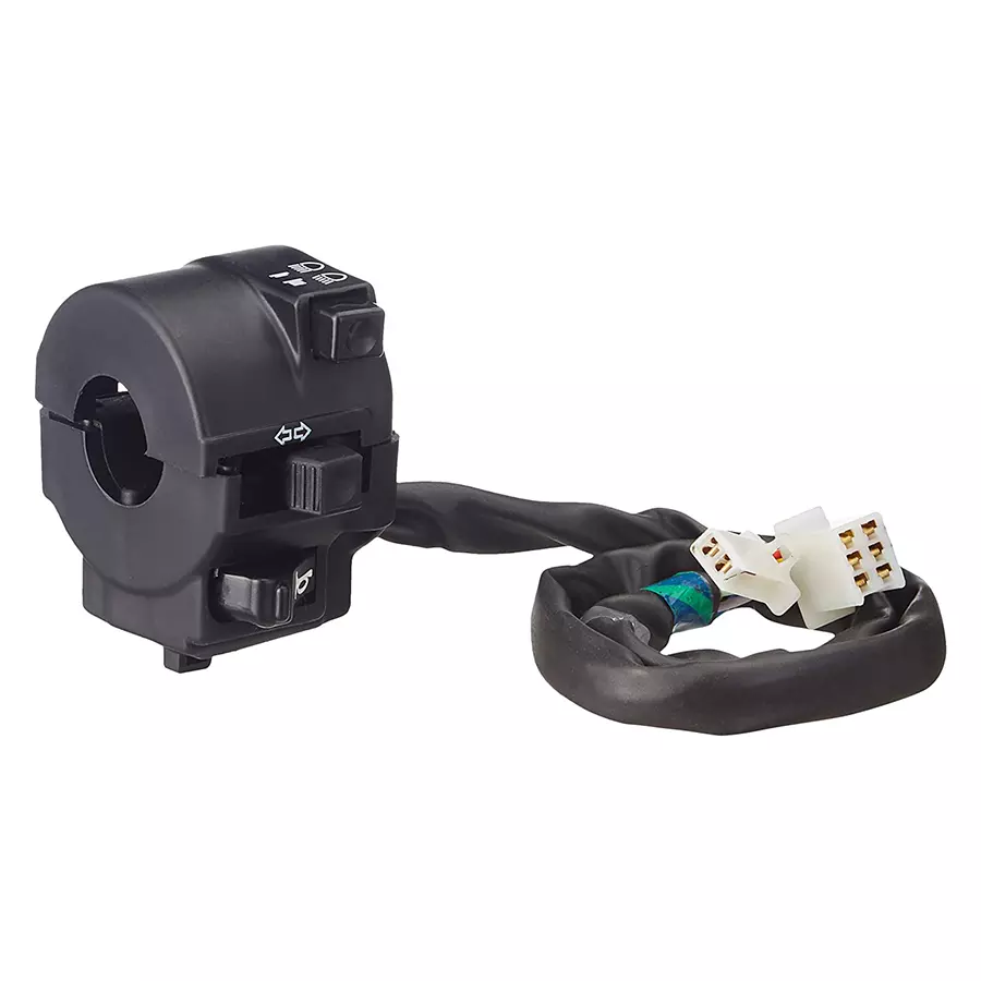 Handle Bar Switch-left Hand For Hero Hf- Deluxe Drl Uno Minda