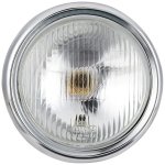 HEAD LIGHT ASSEMBLY MFR WITHOUT DOME WITH KB TYPE BULB HOLDER & PARKING (SAMURAI) (UNO MINDA)