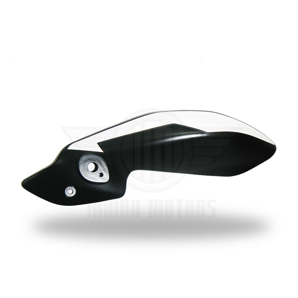 Headlamp Fairing Satin Black White Decal Left Hand For Bajaj Pulsar NS200 | NS160