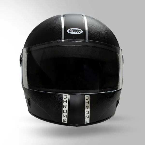 Helmet - Eco Chrome Black | Studds