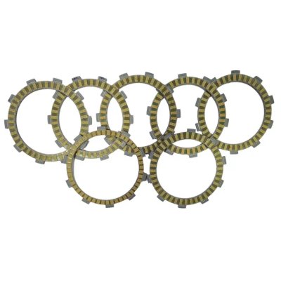 High Quality Paper Based Clutch Plates Suitable for Honda CBR400 Set of 6 Clutch Plates & 1 Friction
