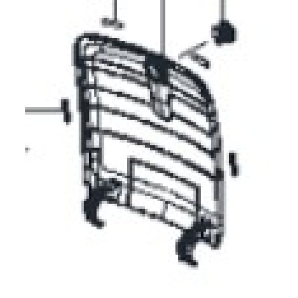 Inner Cover Front Rear (with Glove Box) For TVS Wego