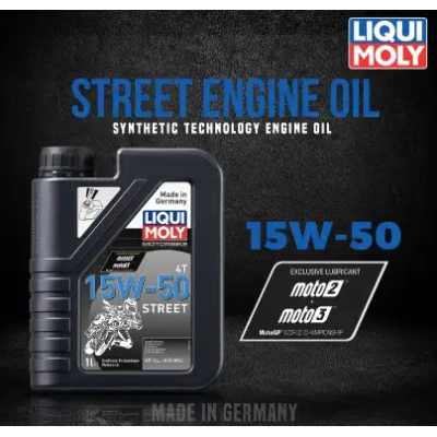 Liqui Molly Fully Synthetic 15w50 Engine Oil For Royal Enfield Motorcycles (1 ltr)