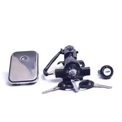 Lock Kit Set of 3 for Bajaj CT-100 | 110 BS6 | Spark Minda