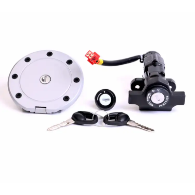 Lock Kit Set Of 3 For Bajaj Platina 100CC | Spark Minda