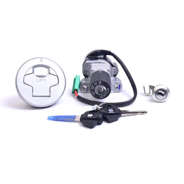 Lock Kit Set of 3 For Suzuki Gixxer BS4 | Spark Minda