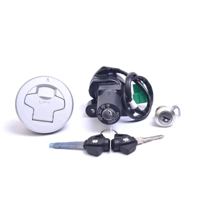 Lock Set Kit of 3 For Suzuki Gixxer SF | Spark Minda