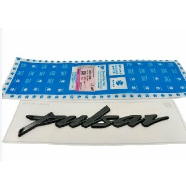 Logo 3D (Pulsar)Black For Pulsar N160 Dual ABS | Pulsar F250 Dual ABS | N 250 Dual ABS | Bajaj|