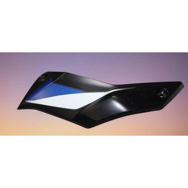 Lower Fairing(Belly Pan) Left Side Satin Black & Plasma Blue For Bajaj Pulsar NS200