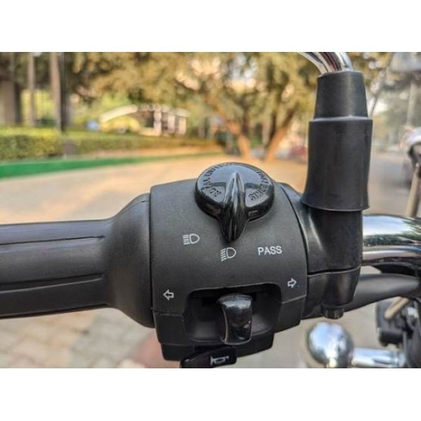 METEOR 350 HEADLIGHT CONTROL SWITCH MODULE LH (BLACK)