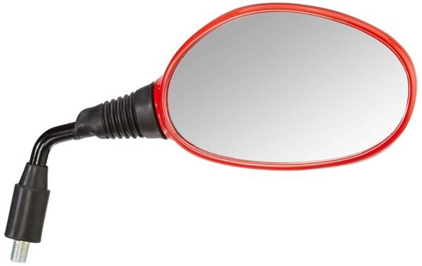 Mirror Right Hand (red) For Hero Passion Pro Indian Bikes Spares