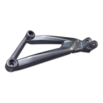 Rear Footrest Bracket Black Left Side For Bajaj Pulsar NS200 | AS200