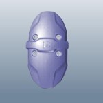Rear Hugger Fender For Glamour Techno | Hero
