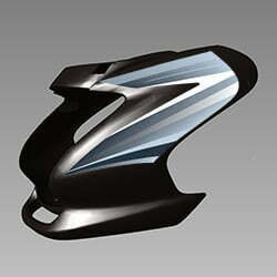 Set Front Visor (passion Pro)