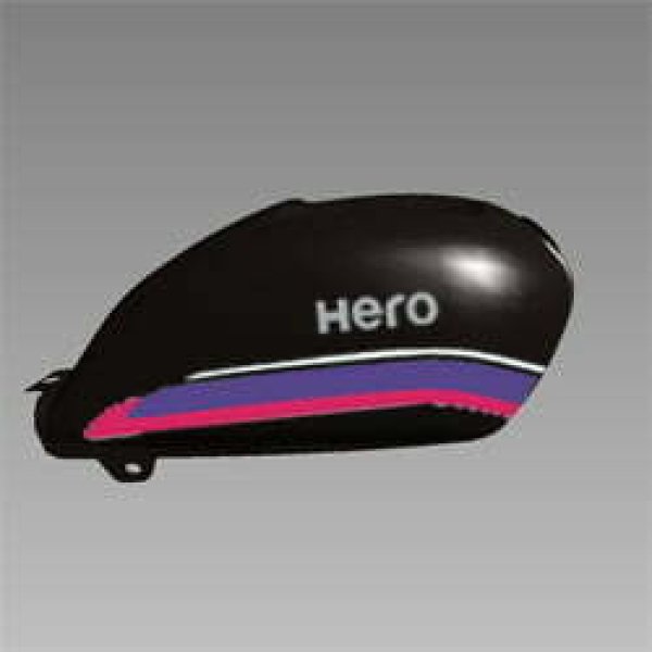 Set Fuel Tank Splendor Plus Black Nh1 Type Hero Indian