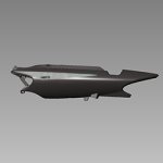 Set Left Rear Cowl For Hero | Achiever