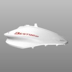 Set Right Side Body Prime White For Destini 125 | Hero