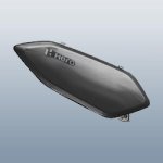 Side Cover Box Right Black For Xtreme 125 | Hero