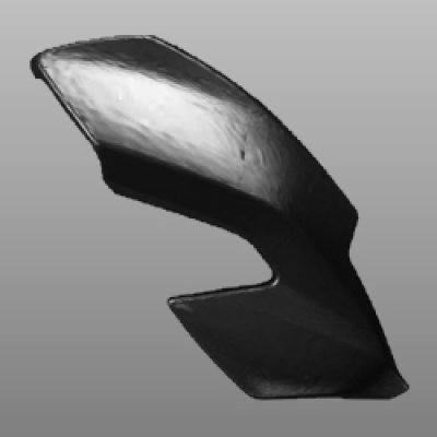 Side Cover Front Right Cowl Black For Xtreme 200 R | Hero