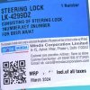 Steering Lock For Bajaj Boxer AR | AT | Spark Minda