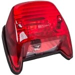TAIL LIGHT ASSEMBLY WITH BULB HOLDER & WIRE | BAJAJ CT-100 | (UNO MINDA)