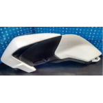 Tank Side Cover Left Side Classic White For Bajaj | Dominar 400 | Bajaj