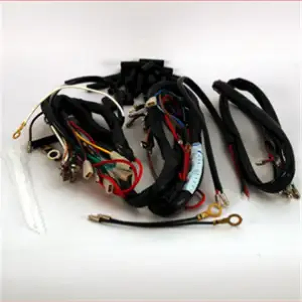 Wiring Harness With Parking Light Wire For Bajaj Boxer CT Kick Start | Spark Minda