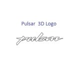 3D Tank Decal Black For Bajaj Pulsar RS200