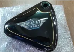 Air Filter Box Black With Sticker For Bullet 350KS | Royal Enfield