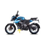 Belly Pan Left Side Satin Black Blue Dec For Bajaj Pulsar NS125