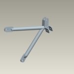 Bracket Comp Left Pillion Step For Hero Splendor Plus | Super Splendor