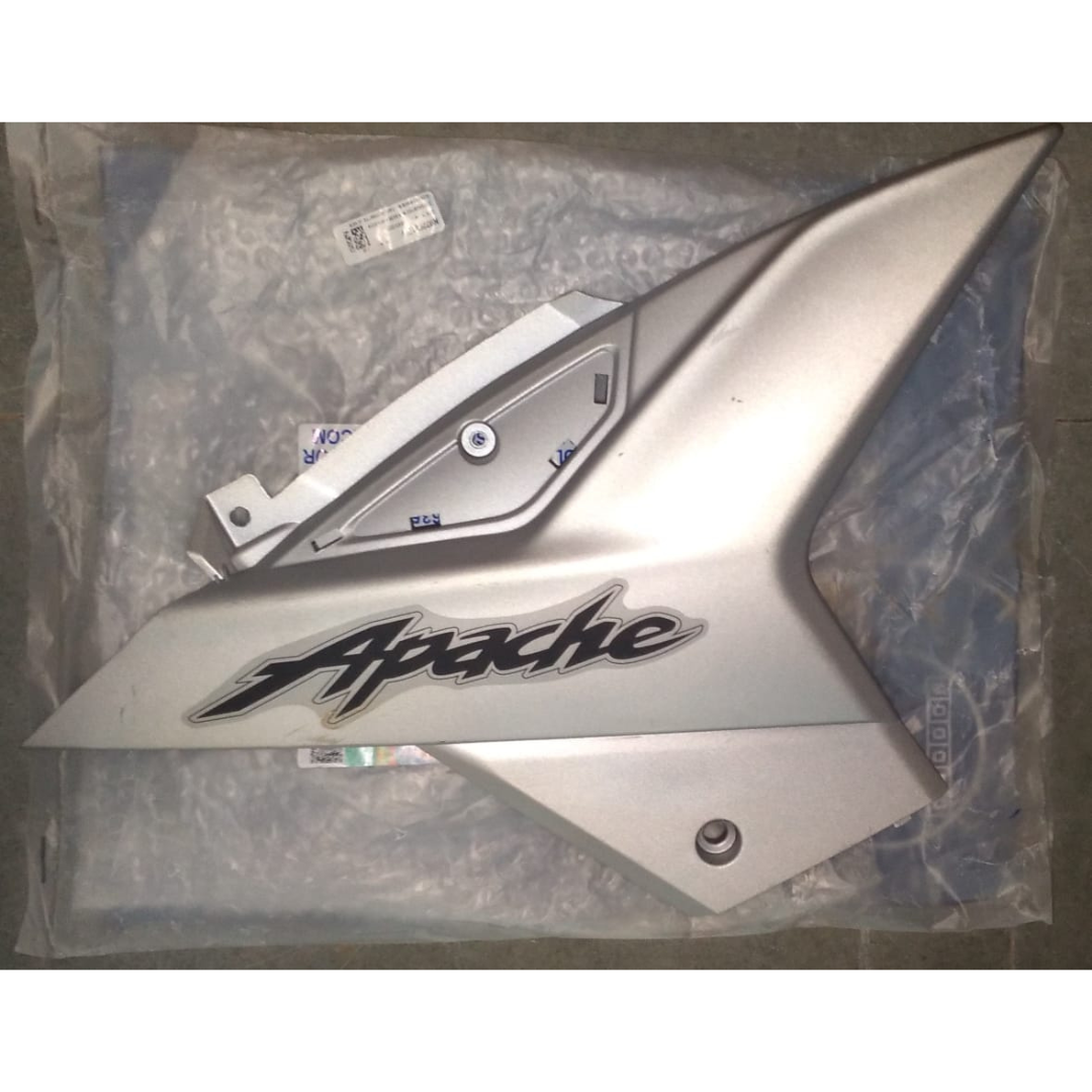 Cover Frame Silver Right Side For Apache RTR 160 4V TVS Indian