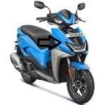 Cover Front Right Polestar Blue For Hero Xoom 110