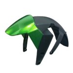 Front Mudguard Black Glam Green For Bajaj Dominar 400 | Dominar 400UG